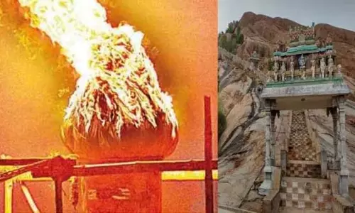 तिरुपरंगुनरम: पहाड़ी की चोटी पर जलता हुआ दीपक.. हिंदू ने की पुलिस की निंदा