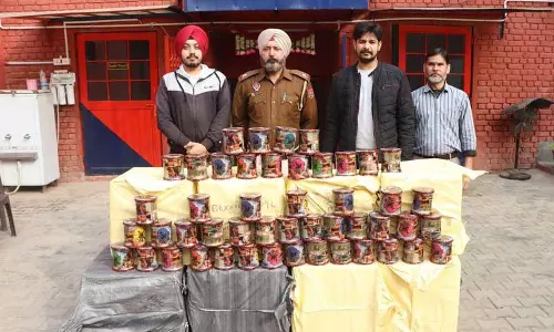 Jalandhar: चाइना डोर के 900 रोल जब्त Jalandhar: चाइना डोर के 900 रोल जब्त