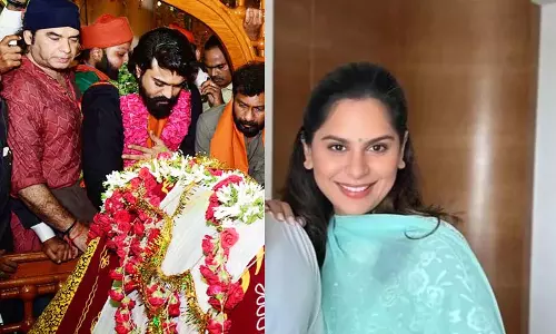 दरगाह का दौरा: Upasana ने रामचरण की आलोचना का जवाब दिया दरगाह का दौरा: Upasana ने रामचरण की आलोचना का जवाब दिया
