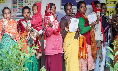 Jharkhand विधानसभा चुनाव के दूसरे चरण में 67.59% मतदान Jharkhand विधानसभा चुनाव के दूसरे चरण में 67.59% मतदान