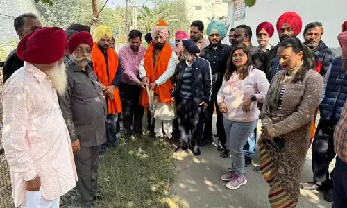 नगर निगम चुनाव से पहले MLAs ने किया उद्घाटन