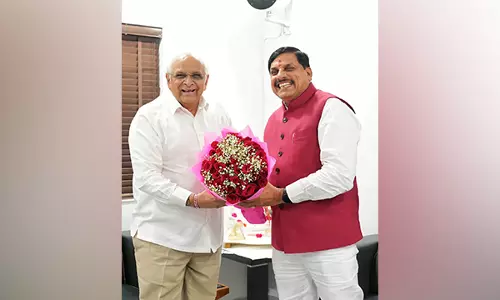 मध्य प्रदेश के CM मोहन यादव, मुख्य सचिवों ने गुजरात मॉडल की सराहना की