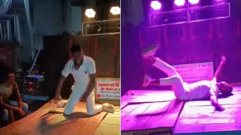 भोजपुरी गाने पर शख्स ने किया ऐसा डांस, देखें वायरल VIDEO