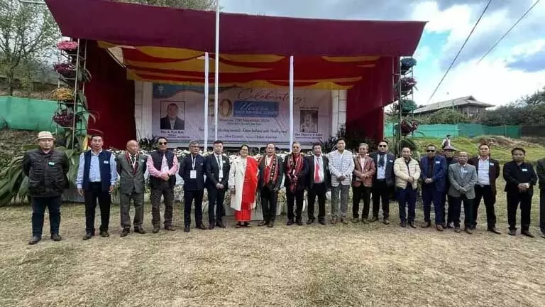 Nagaland : रेव्ह. ए. पुनी माओ ने नागा राष्ट्रीय सेवा में 50 वर्ष पूरे होने का जश्न मनाया