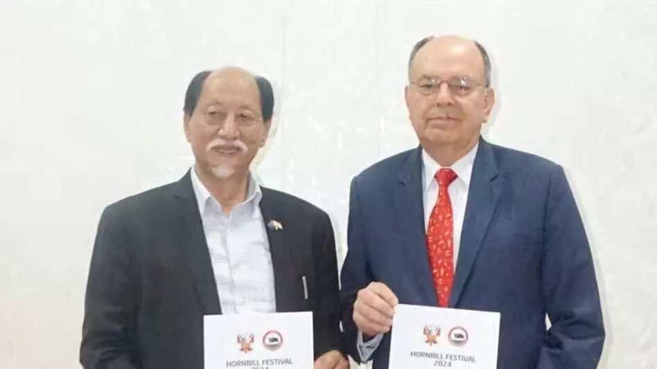 Nagaland : पेरू सांस्कृतिक साझेदार के रूप में हॉर्नबिल फेस्टिवल 2024 में शामिल