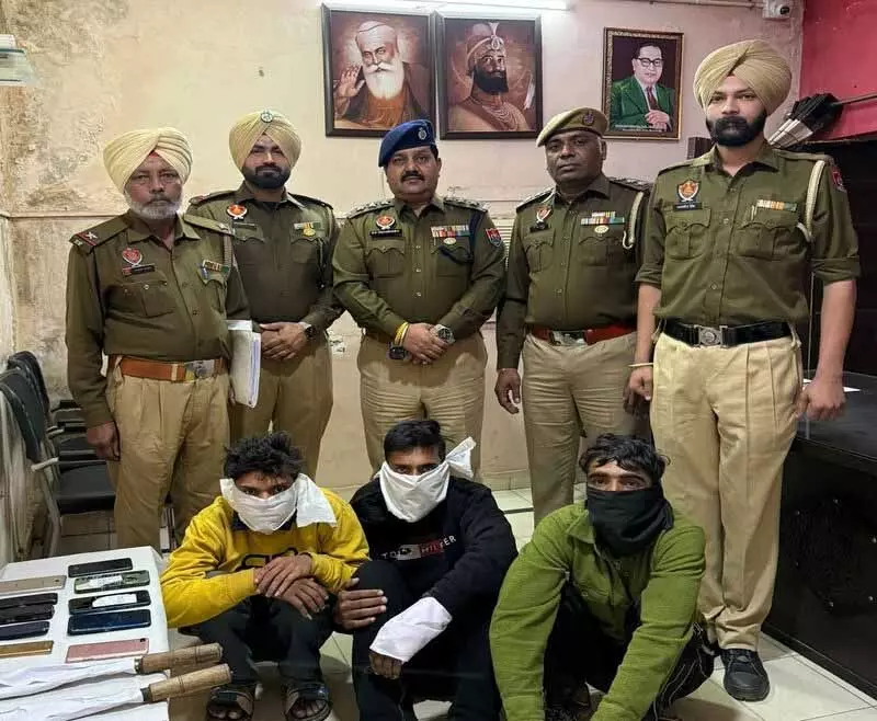 Ludhiana: झपटमार गिरोह के चार सदस्य पुलिस के शिकंजे में