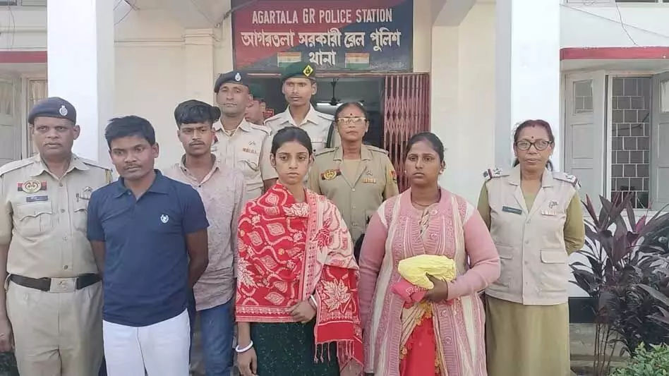 Tripura जीआरपी ने अगरतला स्टेशन पर ड्रग रैकेट का भंडाफोड़ कर चार लोगों को गिरफ्तार