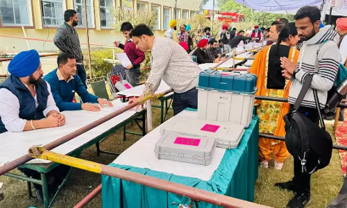 Punjab election: बरनाला में मतदान शांतिपूर्ण, 58 फीसदी मतदान