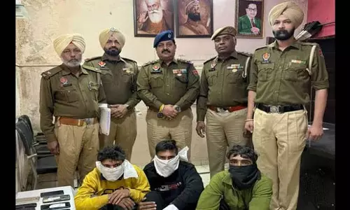 Ludhiana: 6 मोबाइल, बाइक जब्त, चार गिरफ्तार