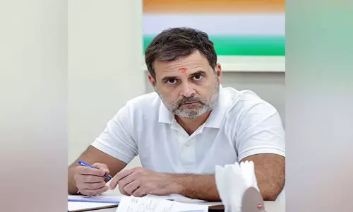 Telangana: राहुल गांधी ने गिग वर्कर कल्याण के लिए तेलंगाना के प्रयासों की सराहना की Telangana: राहुल गांधी ने गिग वर्कर कल्याण के लिए तेलंगाना के प्रयासों की सराहना की