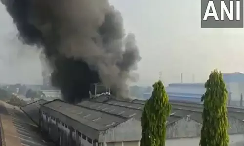 Maharashtra : तारापुर MIDC के पास फैक्ट्री में लगी भीषण आग, कोई हताहत नहीं