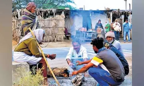 Telangana में तापमान में गिरावट के साथ आखिरकार सर्दी का आगमन