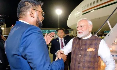 भारत और गुयाना ने पांच समझौतों पर हस्ताक्षर किए
