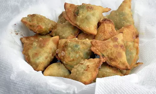 पालक सब्जी समोसा रेसिपी