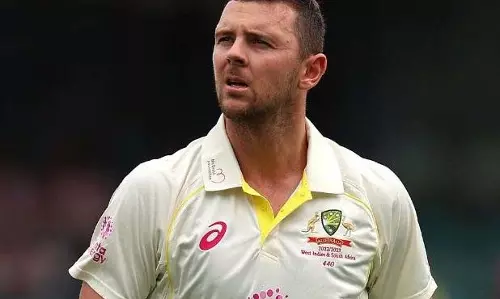 खुश हूं कि पुजारा यहां नहीं हैं: Josh Hazlewood खुश हूं कि पुजारा यहां नहीं हैं: Josh Hazlewood