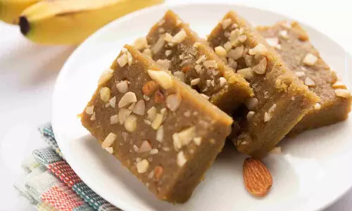 केले की बर्फी रेसिपी
