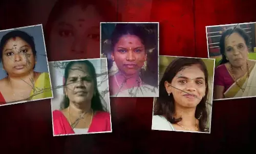 Kerala : नवजात शिशुओं से लेकर बुजुर्ग महिलाओं तक 200 दिनों में 6 क्रूर हत्याओं से अलप्पुझा स्तब्ध Kerala : नवजात शिशुओं से लेकर बुजुर्ग महिलाओं तक 200 दिनों में 6 क्रूर हत्याओं से अलप्पुझा स्तब्ध