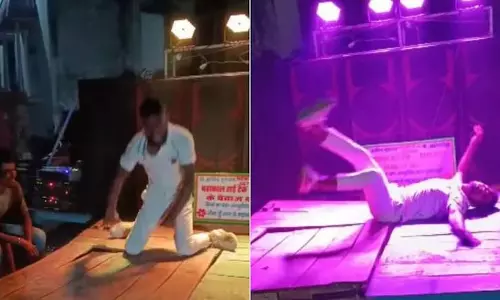 भोजपुरी गाने पर शख्स ने किया ऐसा डांस, देखें वायरल VIDEO