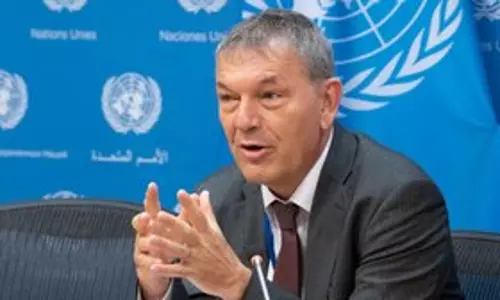 Gaza बच्चों के लिए कब्रिस्तान बन गया है: UNRWA प्रमुख Gaza बच्चों के लिए कब्रिस्तान बन गया है: UNRWA प्रमुख