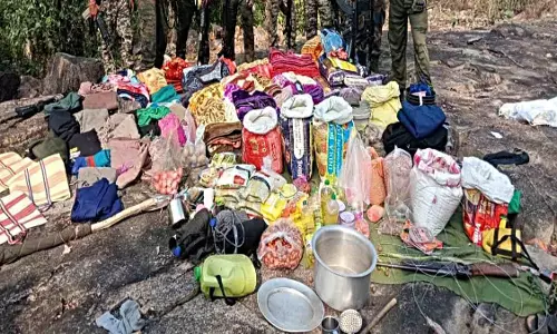 फ़ोर्स को गरियाबंद में मिली बड़ी सफलता, नक्सल सामान बरामद