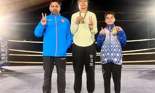 शहर की दो लड़कियों ने राज्य स्तरीय boxing चैंपियनशिप में चमकाया जलवा