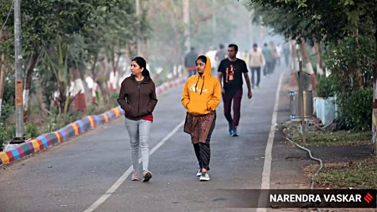 Weather :का सबसे कम तापमान 18.5 डिग्री सेल्सियस पहुंचा