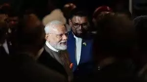 प्रधानमंत्री मोदी को गुयाना के सर्वोच्च राष्ट्रीय पुरस्कार ‘ऑर्डर ऑफ एक्सीलेंस’ से सम्मानित किया