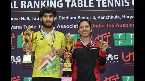 National Table Tennis meet: अंकुर, सुहाना अंडर-19 चैंपियन बने