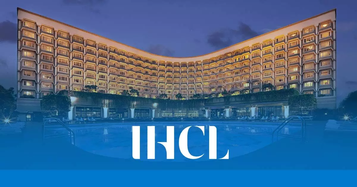 इंडियन होटल्स कंपनी (IHCL) शेयर की कीमत में 4.44% से ऊपर