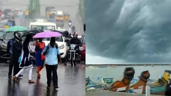 Chennai में भारी बारिश..बंगाल की खाड़ी में बदलाव: तिथि पर मौसम स्टेशन