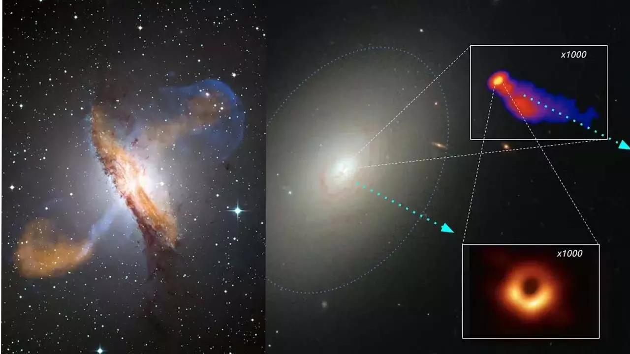 अंडे के आकार की आकाशगंगाएं अपने हृदय में स्थित ब्लैक होल के साथ संरेखित