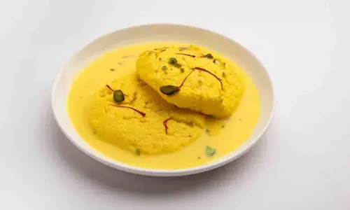 रेसिपी:  स्वादिष्ट स्पंजी रबड़ी रसमलाई