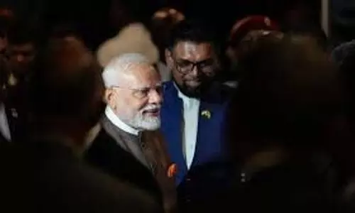 प्रधानमंत्री मोदी को गुयाना के सर्वोच्च राष्ट्रीय पुरस्कार ‘ऑर्डर ऑफ एक्सीलेंस’ से सम्मानित किया