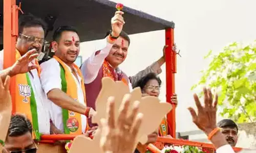 Fadnavis : एग्जिट पोल की भविष्यवाणी के बाद आरएसएस प्रमुख से मिले