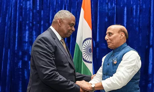 रक्षा मंत्री राजनाथ सिंह ने US रक्षा सचिव से मुलाकात की
