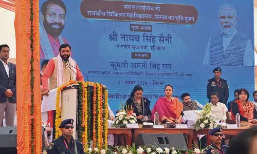 Haryana : सीएम ने किया सिरसा मेडिकल कॉलेज का भूमि पूजन