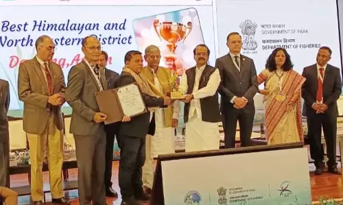 Assam : मत्स्य पालन क्षेत्र में दरांग को सर्वश्रेष्ठ जिला पुरस्कार से सम्मानित