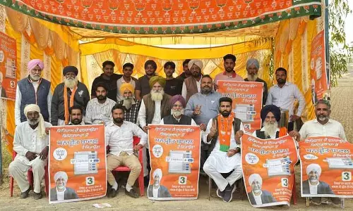 किसानों के गुस्से के बावजूद Gidderbaha के सभी गांवों में भाजपा के बूथ