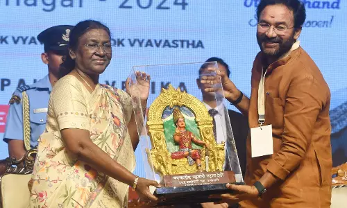 Telangana: मुर्मू ने लोकमंथन-2024 के उद्घाटन सत्र की शोभा बढ़ाई