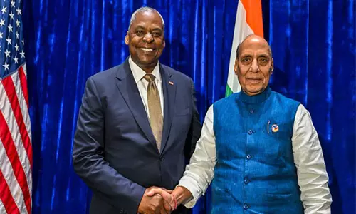 Rajnath Singh ने अमेरिकी समकक्ष लॉयड ऑस्टिन के साथ वार्ता की, रक्षा संबंधों पर प्रकाश डाला