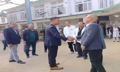 Nagaland : पाइवांग कोन्याक और अधिकारियों ने तुएनसांग का दौरा किया