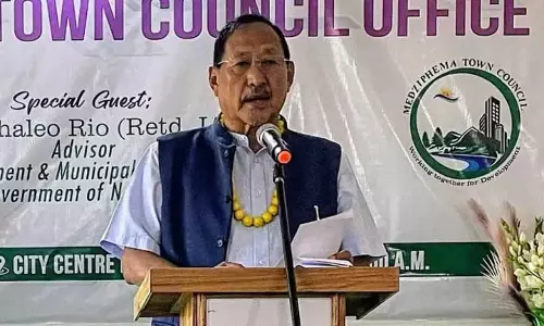 Nagaland : सलाहकार झालेओ रियो ने एमटीसी कार्यालय का उद्घाटन किया