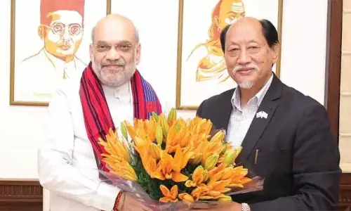 Nagaland : नेफ्यू रियो के नेतृत्व में प्रतिनिधिमंडल ने अमित शाह से मुलाकात की