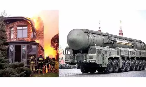 Nagaland : रूस ने यूक्रेन पर परमाणु क्षमता वाली आईसीबीएम दागी Nagaland : रूस ने यूक्रेन पर परमाणु क्षमता वाली आईसीबीएम दागी