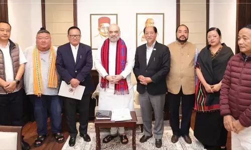 Nagaland के मुख्यमंत्री ने नागा राजनीतिक मुद्दे और सीमा विवाद पर चर्चा के लिए