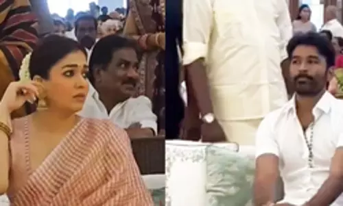Dhanush-Nayanthara की शादी में हुई अजीबोगरीब मुलाकात वायरल