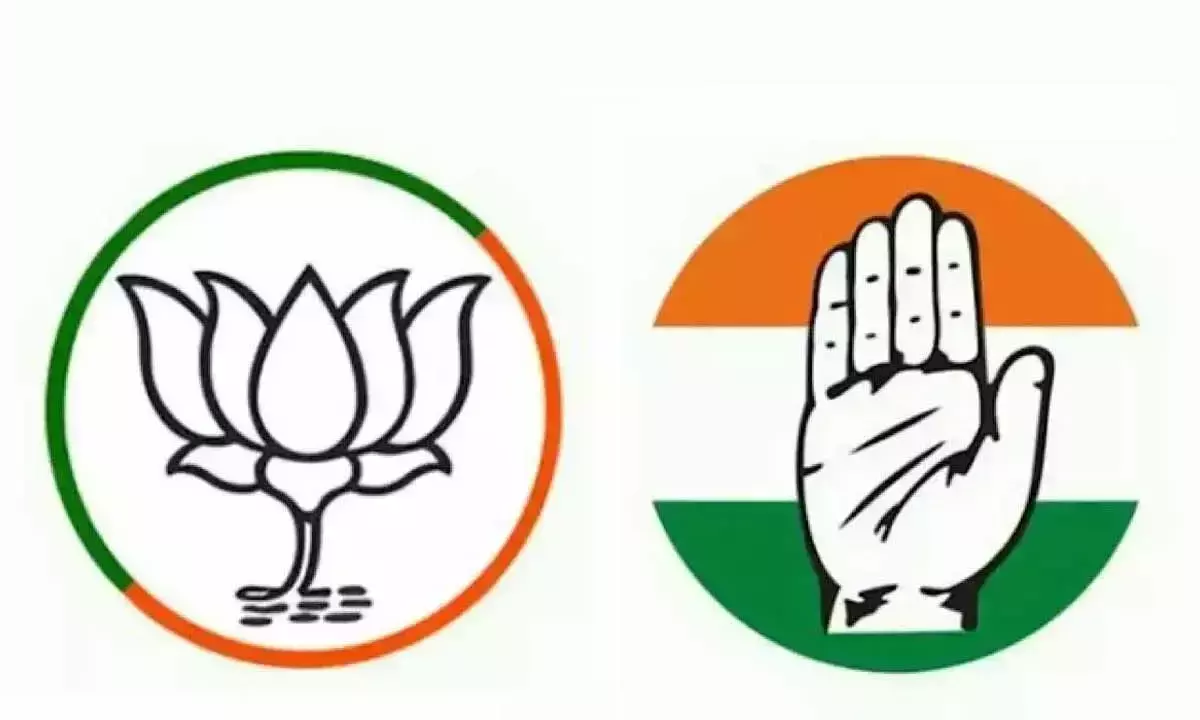 Telangana: भाजपा ने कांग्रेस सरकार के खिलाफ अभियान की योजना बनाई Telangana: भाजपा ने कांग्रेस सरकार के खिलाफ अभियान की योजना बनाई
