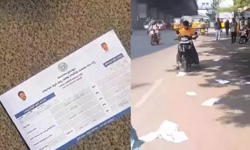 Hyderabad: जाति जनगणना सर्वेक्षण आवेदन फिर बिखरे मिले