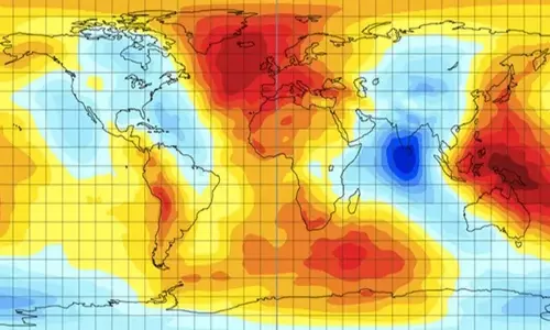 Indian Ocean का गुरुत्वाकर्षण छिद्र: पृथ्वी के गुरुत्वाकर्षण क्षेत्र में आई दरार
