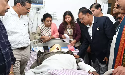 CG BREAKING: मंत्री रामविचार नेताम से मिले मुख्यमंत्री विष्णुदेव साय